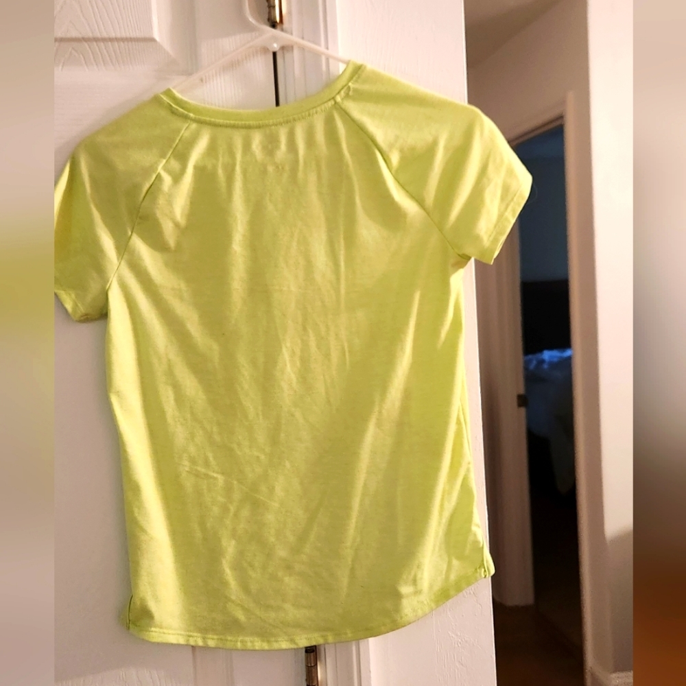 Green tee shirt